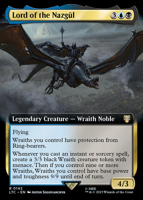 Lord of the Nazgûl - Tales of Middle-earth Commander - 142