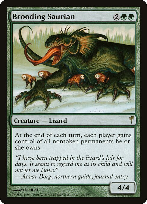 Brooding Saurian - Coldsnap - 106