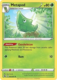 Metapod - SWSH08: Fusion Strike - 002/264