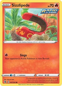 Sizzlipede (47) - SWSH08: Fusion Strike - 047/264
