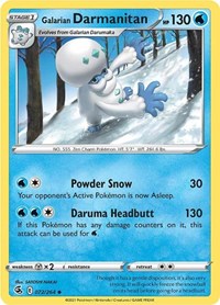 Galarian Darmanitan - SWSH08: Fusion Strike - 072/264