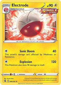 Electrode - SWSH08: Fusion Strike - 088/264