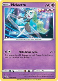 Meloetta - SWSH08: Fusion Strike - 124/264