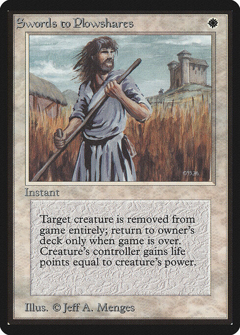 Swords to Plowshares - Limited Edition Beta - 41