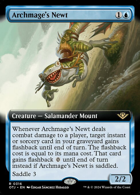 Archmage's Newt - Outlaws of Thunder Junction - 316
