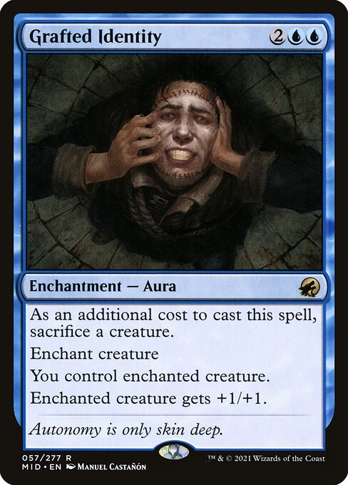 Grafted Identity - Innistrad: Midnight Hunt - 57