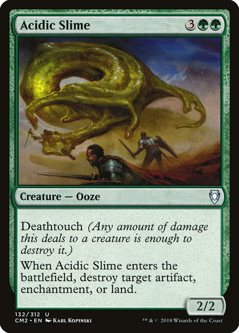 Acidic Slime - Commander Anthology Volume II - 132