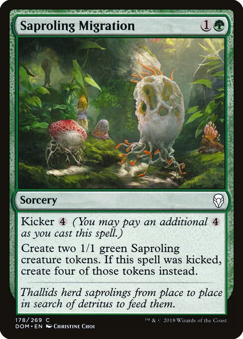 Saproling Migration - Dominaria - 178