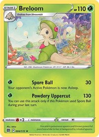 Breloom - SWSH09: Brilliant Stars - 004/172