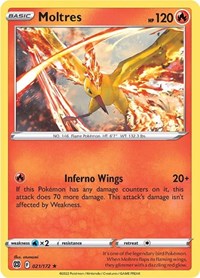 Moltres - SWSH09: Brilliant Stars - 021/172