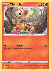 Chimchar - SWSH09: Brilliant Stars - 024/172
