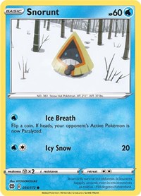 Snorunt - SWSH09: Brilliant Stars - 034/172