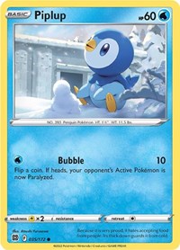 Piplup - SWSH09: Brilliant Stars - 035/172