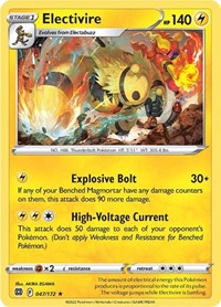 Electivire - SWSH09: Brilliant Stars - 047/172