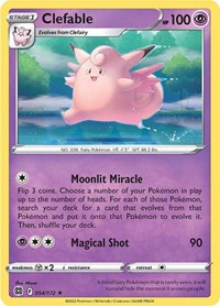 Clefable - SWSH09: Brilliant Stars - 054/172