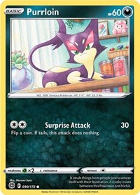 Purrloin - SWSH09: Brilliant Stars - 090/172