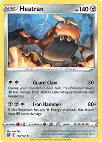 Heatran - SWSH09: Brilliant Stars - 100/172