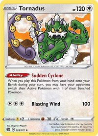 Tornadus - SWSH09: Brilliant Stars - 126/172