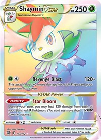 Shaymin VSTAR (Secret) - SWSH09: Brilliant Stars - 173/172