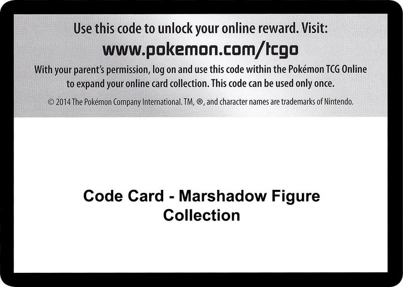 Image for Code Card - Marshadow Figure Collection (SM04) - Pokemon
