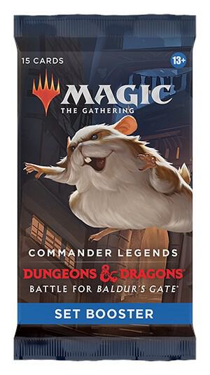 Commander Legends Battle for Baldurs Gate Set Booster Pack - Commander Legends: Battle for Baldur's Gate
