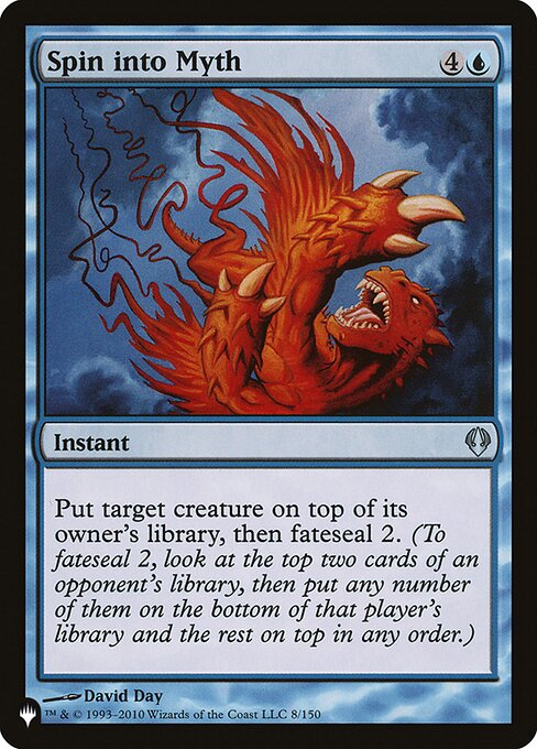 Spin into Myth - The List - ARC-8
