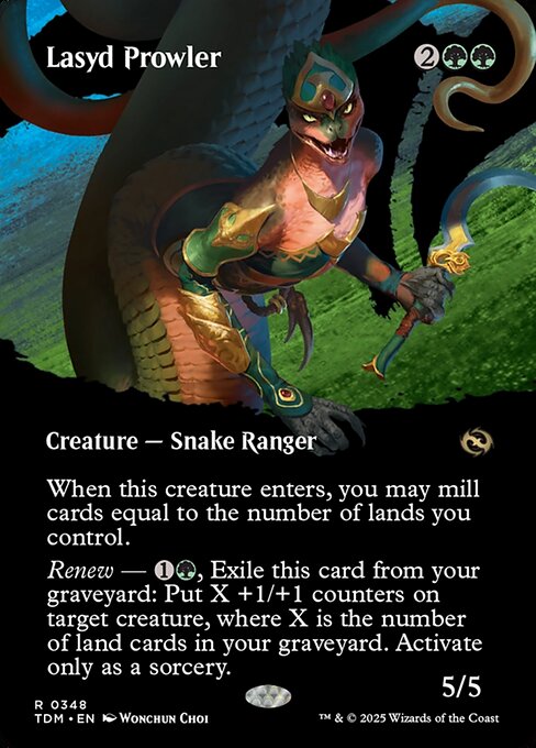 Lasyd Prowler - Tarkir: Dragonstorm - 348