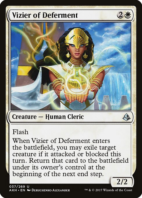 Vizier of Deferment - Amonkhet - 37