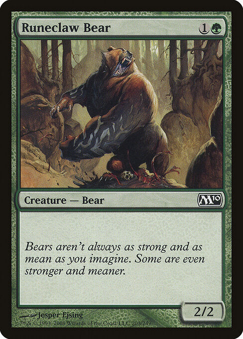 Runeclaw Bear - Magic 2010 - 203