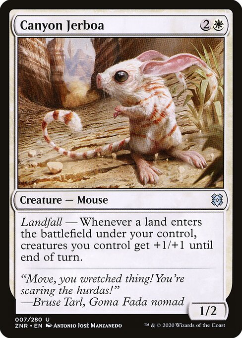 Canyon Jerboa - Zendikar Rising - 7