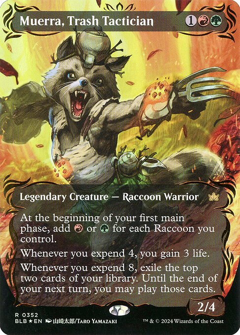Muerra, Trash Tactician - Bloomburrow - 352
