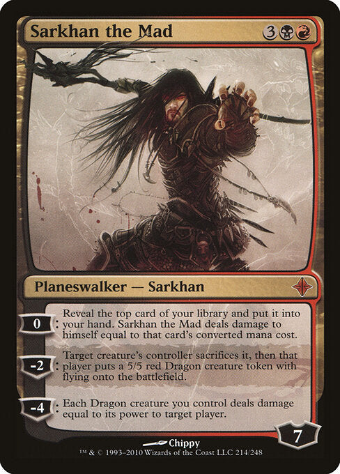 Sarkhan the Mad - Rise of the Eldrazi - 214