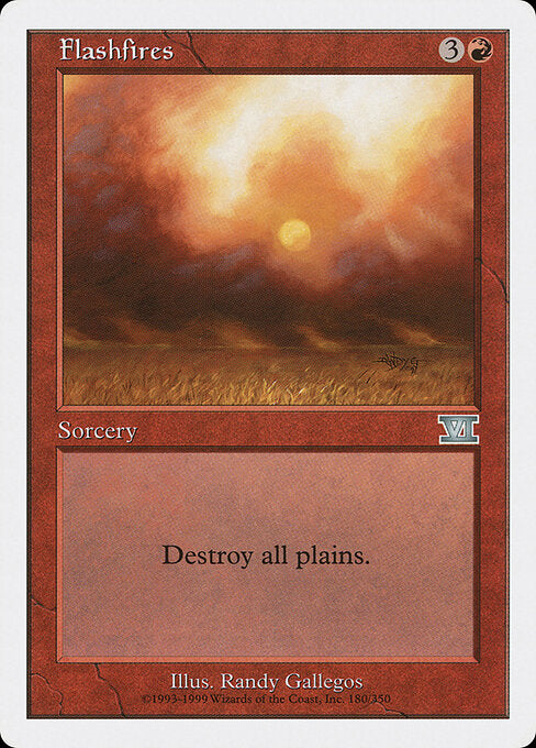 Flashfires - Classic Sixth Edition - 180