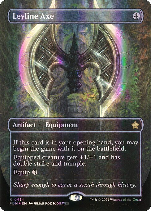 Leyline Axe - Foundations - 414