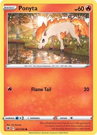 Ponyta - SWSH10: Astral Radiance - 021/189