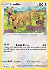 Stantler - SWSH10: Astral Radiance - 125/189