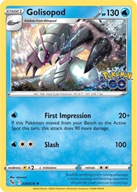 Golisopod - Pokemon GO - 026/078