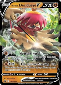 Hisuian Decidueye V - SWSH238 - SWSH: Sword & Shield Promo Cards - SWSH238