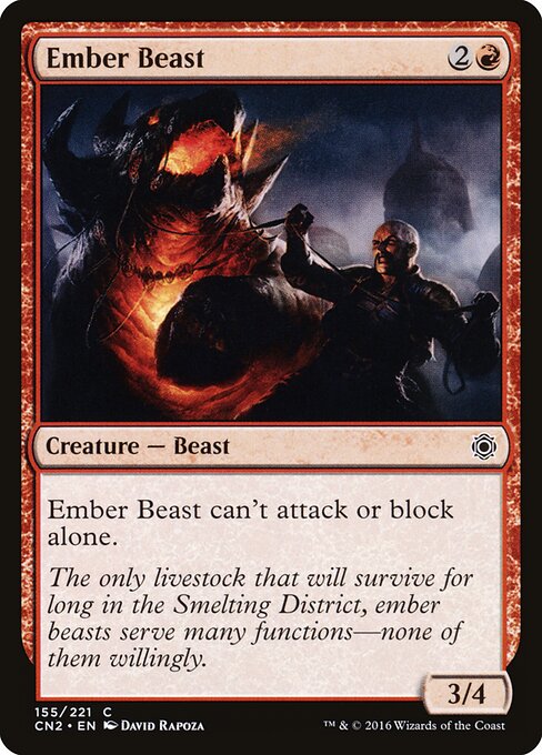 Ember Beast - Conspiracy: Take the Crown - 155
