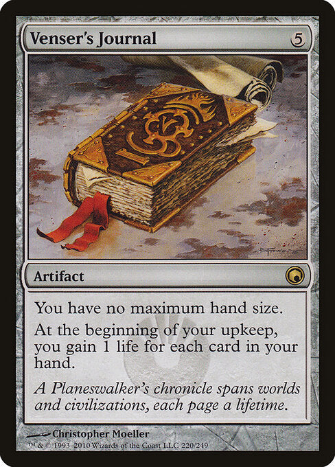 Venser's Journal - Scars of Mirrodin - 220