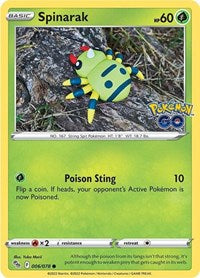 Spinarak - Pokemon GO - 006/078
