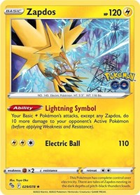 Zapdos - Pokemon GO - 029/078