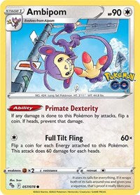 Ambipom - Pokemon GO - 057/078