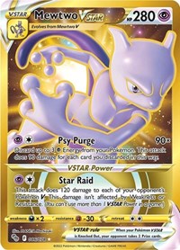 Mewtwo VSTAR (86) (Secret) - Pokemon GO - 086/078