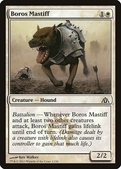 Boros Mastiff - Dragon's Maze - 1