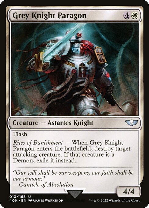 Grey Knight Paragon - Warhammer 40,000 Commander - 13