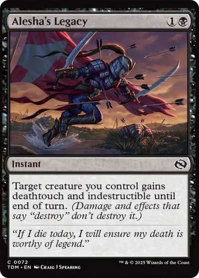 Alesha's Legacy [Tarkir: Dragonstorm]