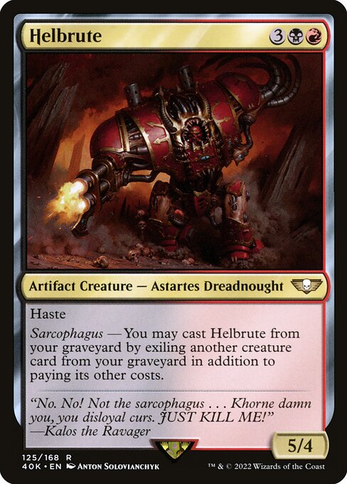 Helbrute - Warhammer 40,000 Commander - 125