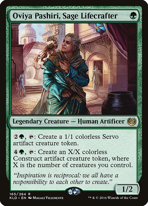 Oviya Pashiri, Sage Lifecrafter - Kaladesh - 165