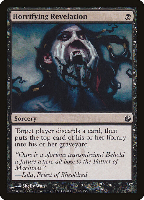 Horrifying Revelation - Mirrodin Besieged - 45